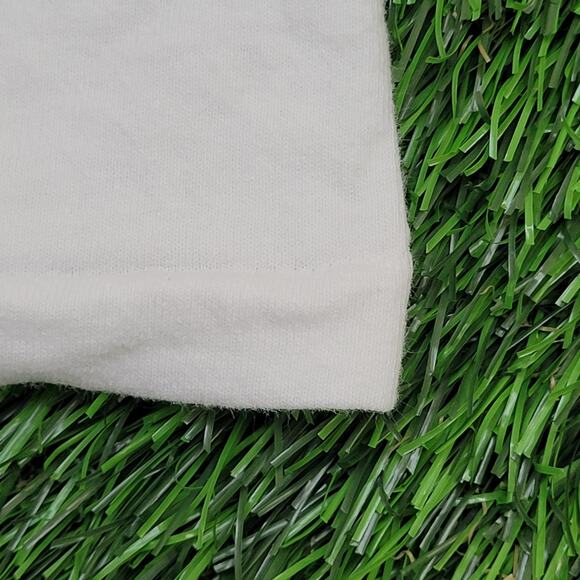 Vintage 90s Earth-Day Shirt Womens Large 21x25 White Better-World - Picture 14 of 16